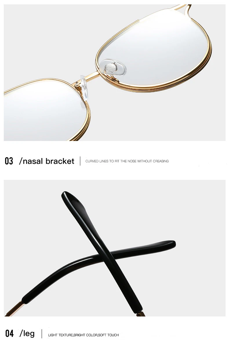 Женские прозрачные очки модные кошачий глаз металлические очки оправа Женские Ретро брендовые оптические женские очки