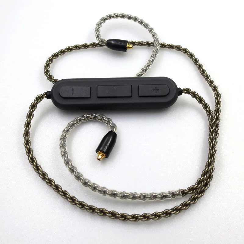 Посеребренный сменный аудио кабель для Sennheiser IE80s для Shure Se535 SE846 Im50 Im70 TF10 наушники Bluetooth наушники