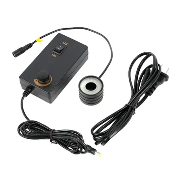

32 LED Ring Light 28mm Installation Diameter Illuminator Lamp Microscope Accessory For Industry HDMI USB Video Microscope