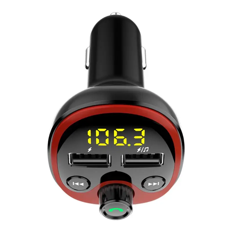 

Car MP3 Bluetooth Music Player Dual USB3.1 Phone Fast Charger U Disk TF Card