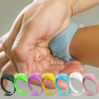 

Bracelet Desinfectant Wristband Hand Dispenser Silicone Hand Sanatizer Dispenser Bracelet Wearable Hand Sanitzer Holder