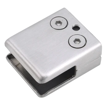 

1Pcs Glass Clamp Bathroom Mirror Clips Zinc Alloy Glass Clip Shelf Support Holder Fit 6-8mm Thickness Glass Home Accessories