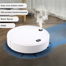 Home Robot Vacuum Cleaner 3 in 1 Spray Sweeping Robot Cleaning Machine USB Charging Vacuum Cleaners Mopping Robot