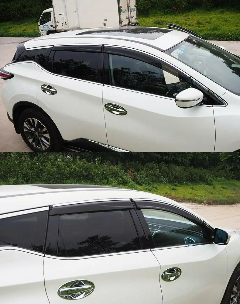 Для Nissan Мурано- оконный козырек дождевые дефлекторы защита вентиляционного отверстия