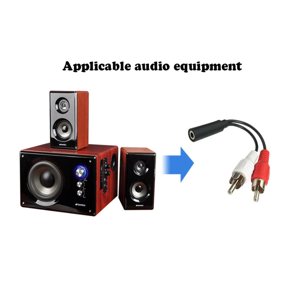 Adattatore Audio Da 2,5 Mm Maschio A 3,5 Mm Femmina - Cavo Convertitore Per Cuffie, In Rame Placcato Argento, Lunghezza 13 Cm - 2