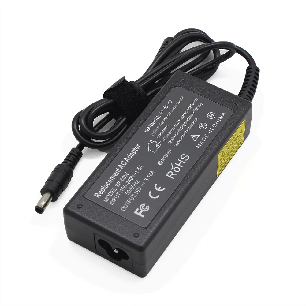 AC Power Laptop Adapter 19V 3.16A 5.5*3.0mm For samsung R429 RV411 R428 RV415 RV420 RV515 R540 R510 R522 R530 Notebook Charger