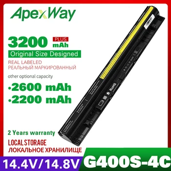 

14.8V Laptop Battery For LENOVO G400S G500S S410p G510S G410S G405S G505S S510P L12L4A02 L12L4E01 L12M4A02 L12M4A02 L12S4A02