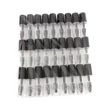 3 мл 30 шт. 50 шт. 100 шт. пустые мини туши для ресниц, DIY пластиковый прозрачный маленький косметический крем для ресниц контейнер, косметический инструмент для макияжа глаз