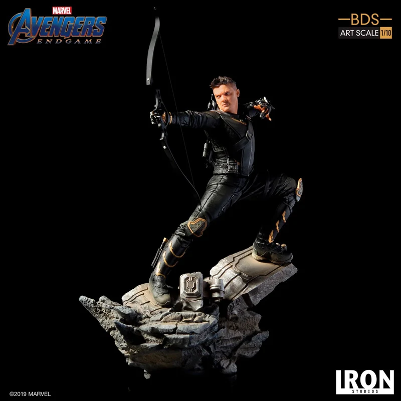 Мстители 4 Последняя Битва Hawkeye рука статуя 17,5 см* 14 см* 25 см подарки