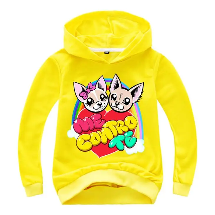

2-16Y Dropshipping Me Contro Te Hoodies Kids Hooded Pullover Sweatshirt Boys Hip Hop Clothes Toddler Girls Coats Jumpers