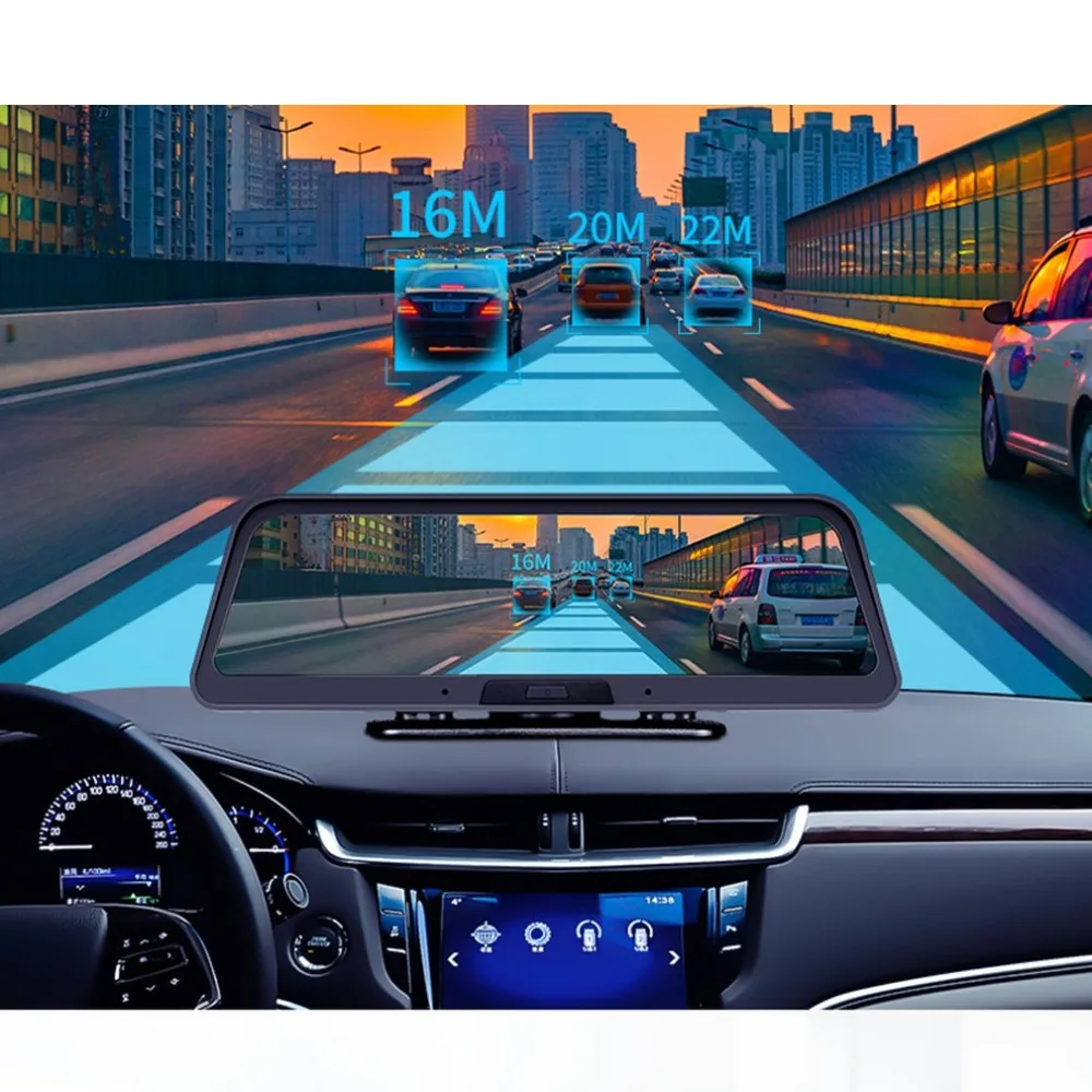 4G центральная консоль gps регистратор грузового автомобиля 10 дюймов Wifi Двойная Запись вождения рекордер сенсорный экран регистратор для автобуса