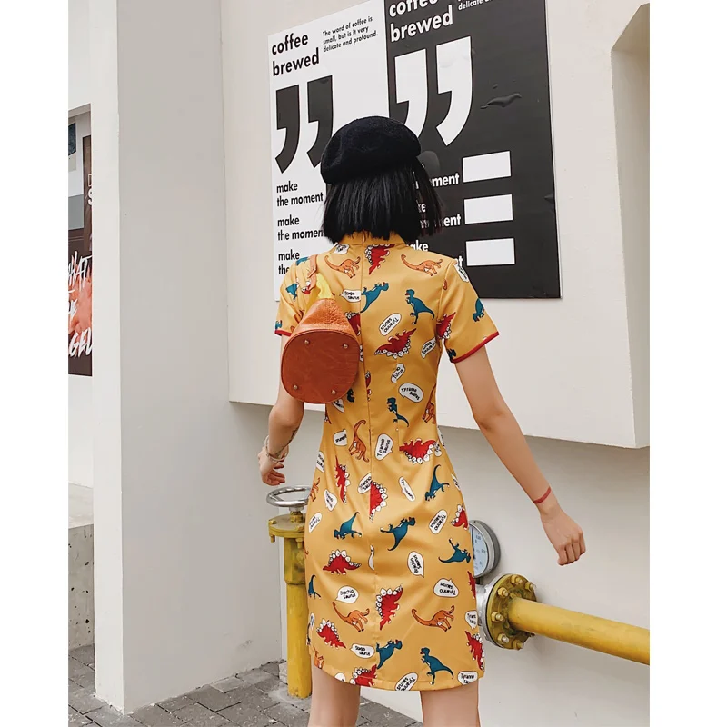 Китайское платье в винтажном китайском стиле cheongsam поступление женское атласное qipao вечернее платье mujer vestidos китайское платье qipao
