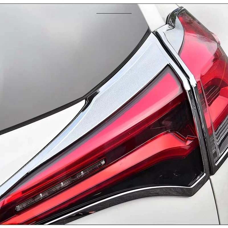 ABS Chrome для Toyota RAV4 2016 2017 2018 задние фары чехлы фар рамка отделка Стайлинг автомобиля