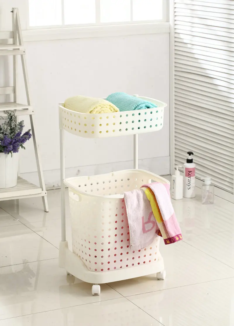 

Plastic Laundry Basket Dirty Clothes Storage Basket zang yi tong Dirty Clothes Storage Basket Large Size Laundry Basket Barrel