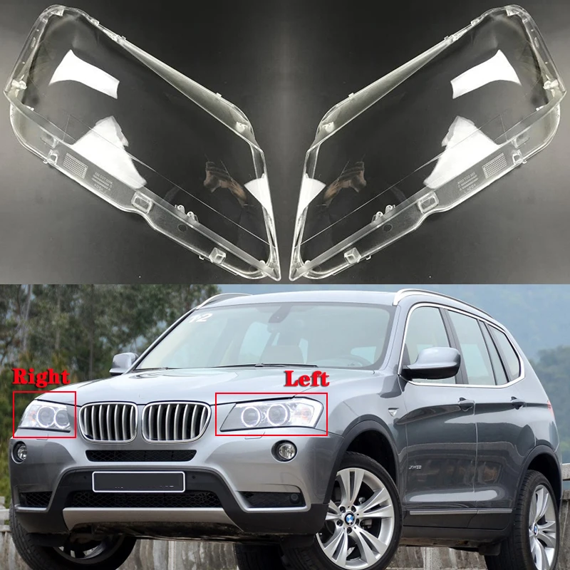 For Bmw X4 X3 F25 20112013 Car Front Headlight Cover Headlamp