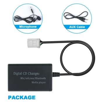 

Car Bluetooth Hands-free Aux Stereo Adapter Kit For Toyota Corolla RAV4 MA2167