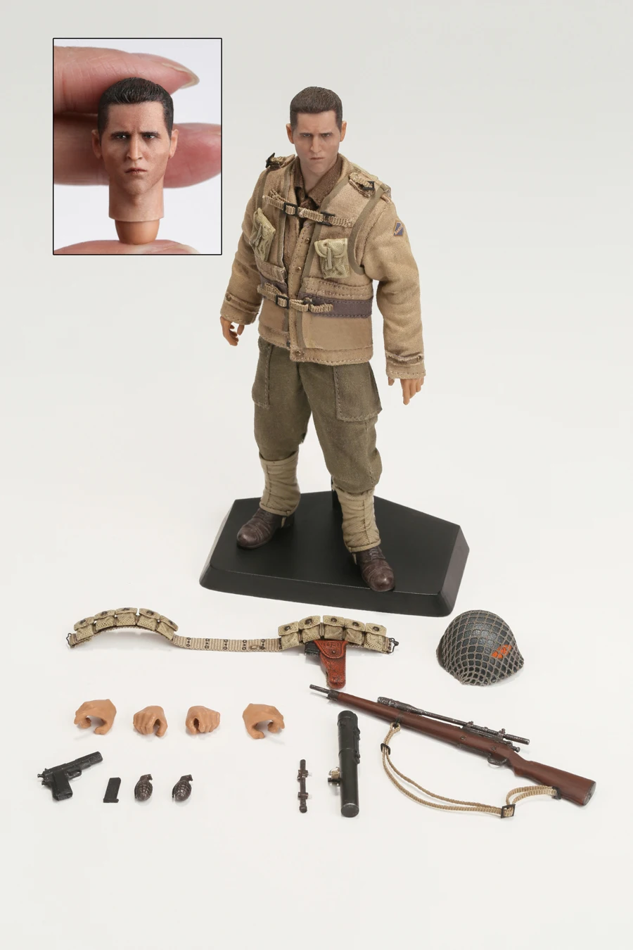 POP игрушечные лошадки CMS001 WWII США спасательный отряд Снайпер 1/12 фигурку|Игровые