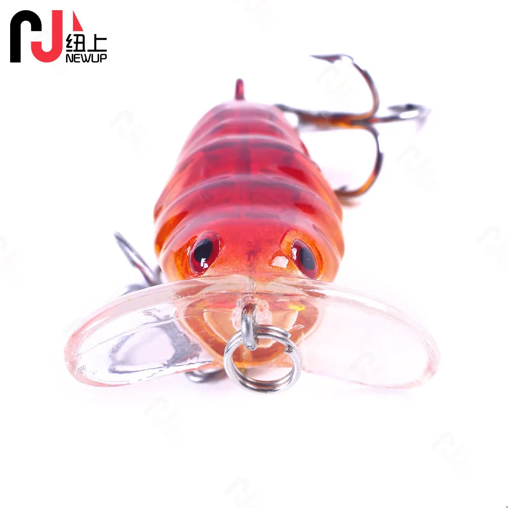  Ȥ 1PCS 4cm 4.4g ̴ ϵ ̳̽ ũ Ȥ Walleye ̳ ۾ öƽ  Wobbler ϵ Swimbaits