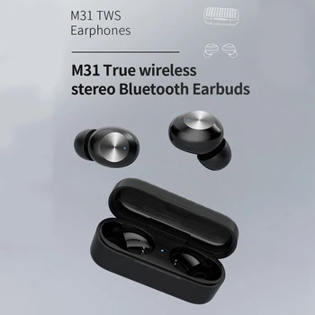 

M31 TWS 5.0 Wireless Bluetooth Earphone Touch Earphone Handsfree Headset Business Drive Call Sports Gaming Earbud Earpieces