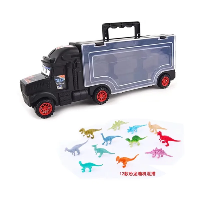 

Hand Gift Sliding Container Tractors with Animal And Dinosaur Kindergarten Children Boy Toy