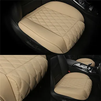 

Universal Leather Car Seat Cover Cushion Front Seat Cover Auto Chair Seat Protector Mat Pad Automobiles Car Interior Accessories