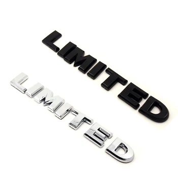 

3D Chrome LIMITED logo Displacement Emblem Badge Truck Auto Motor Stickers Decals for JEEP Everbright Car-Styling accessories