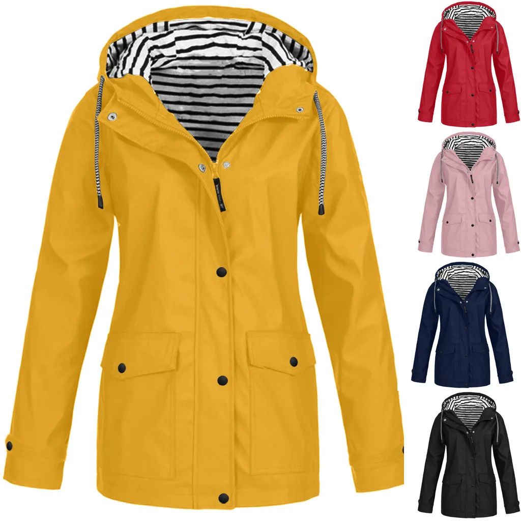 JAYCOSIN Warm Winter Women  Collar Hooded Coat Jacket Denim Trench Parka Outwear Spring Coat Women Wool Long Coat 2019