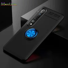 Ring Silicone Case For Xiaomi Mi 11 10 Ultra 9 Pro 8 SE Lite A3 A2 A1 Lite Note 10 Pro