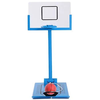 

Stress Relief Toy Foldable Mini Basketball Game Office Desktop Table Basketball Birthday Gift Training Toys,Blue