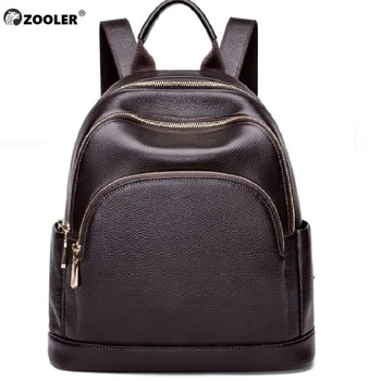 

2020 new High quality ZOOLER brand Genuine leather backpack cow leather backpacks large capacity luxury travel tote bag#HH200