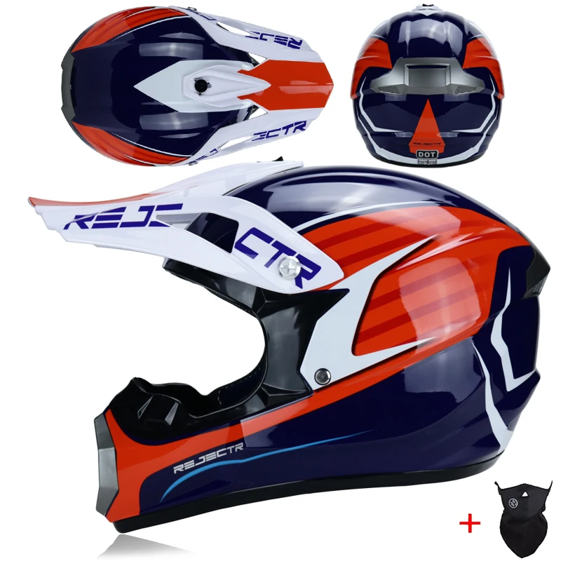 MSUEFKD Best Sell Offroad Mountain Full Face Motobiker Helmet Classic Bike MTB DH Racing Helmet Motocross Downhill Bike Helmet
