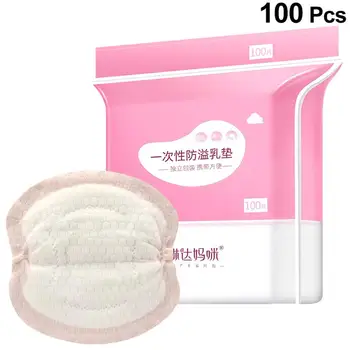

100pcs Anti-galactorrhea Pads Feeding Washable Reusable Breast Nursing Pads Cotton Absorbent Clean Breastfeeding Nursing Pads