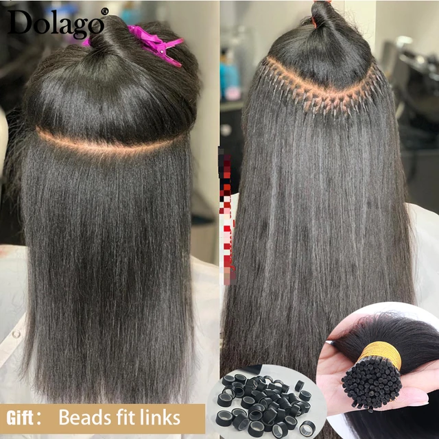 Brazilian micro link hair extensions Clearance