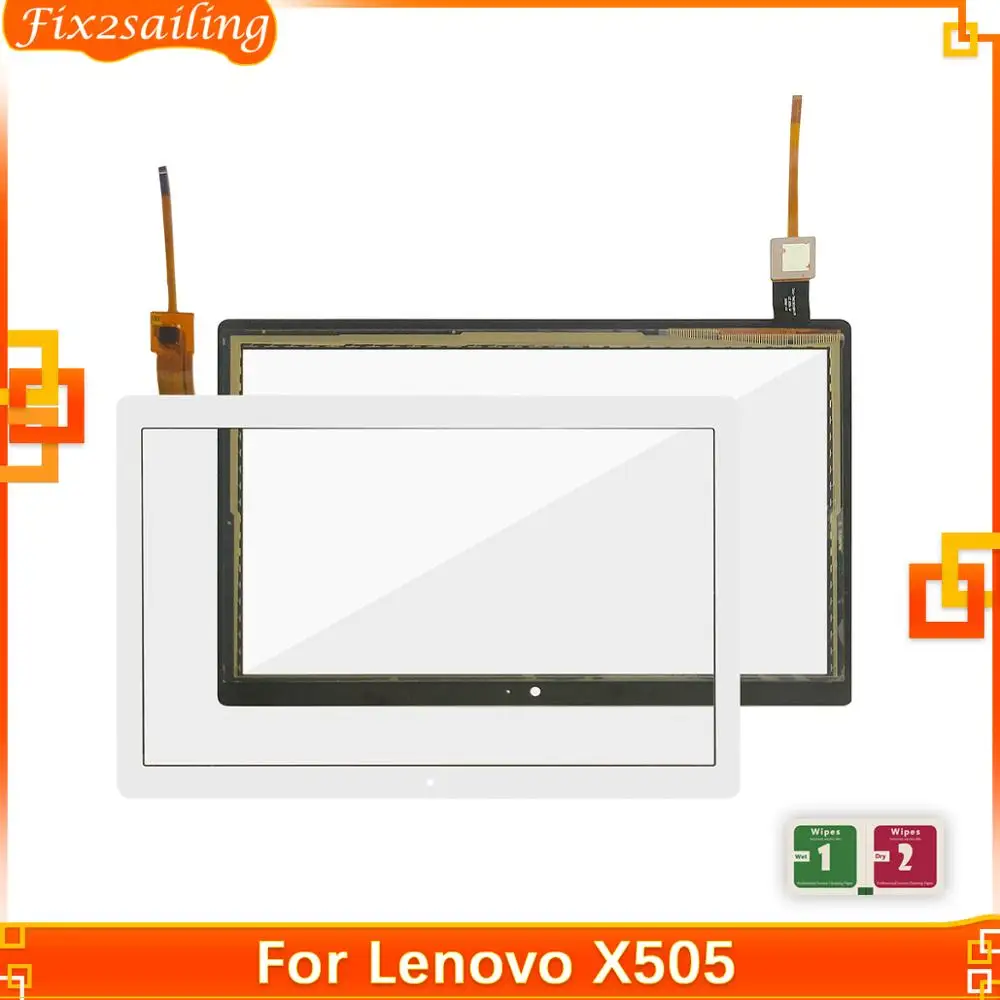 Panel frontal para Lenovo Tab M10 TB-X505 TB-X505F, TB-X505L, TB-X505X, Digitalizador de pantalla táctil, 100% probado