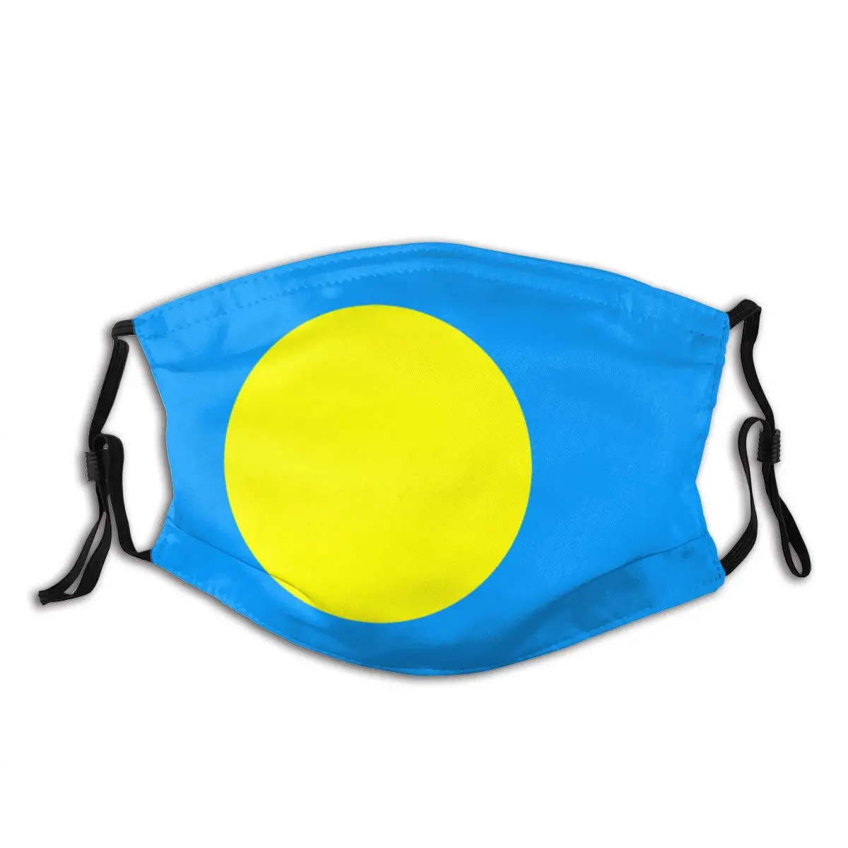 

Palau Flag Face Msak With Filter