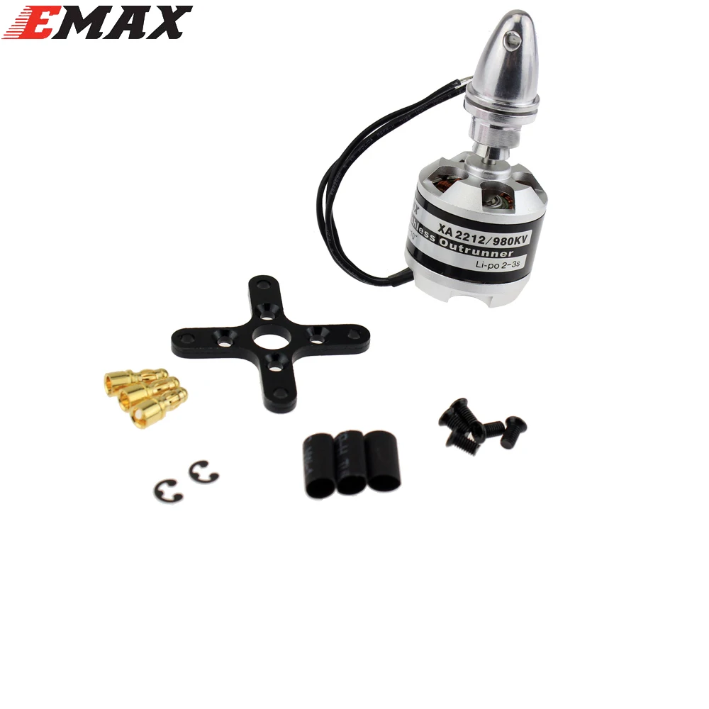 

Original EMAX XA2212 820KV/980KV/1400KV Motor With Simonk 30A ESC Set For RC Model for F450 F550 RC Quadcopter