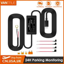 Jogo do fio duro da came do traço de vantrue-12/24v a 5v mini usb & suportes do fusível do circuito, proteção da baixa tensão para n2 pro/n2/x4/t2/n1 pro