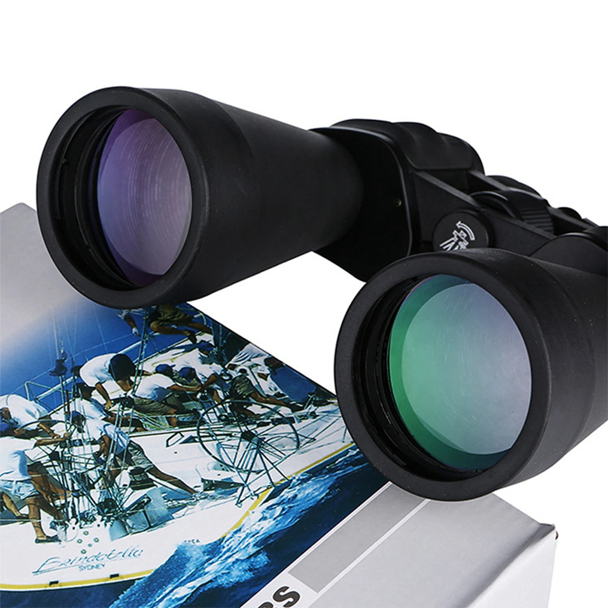 180x100 High Magnification Handheld Black Binoculars High Definition