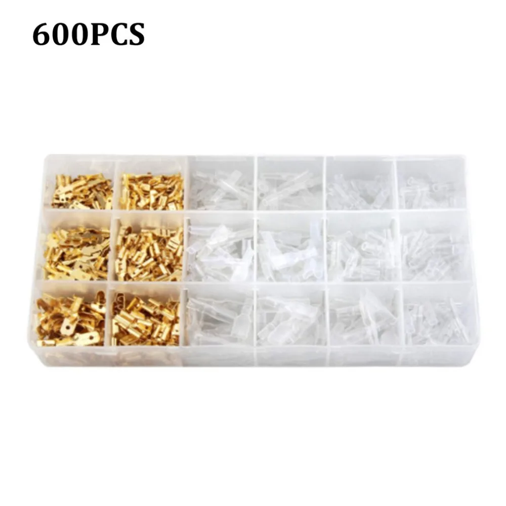 Awg22-16 опрессовочная коробка для инструментов обжимные плоскогубцы 300 шт. набор терминалов в штучной упаковке Набор кабельных соединителей инструмент для ремонта кабеля