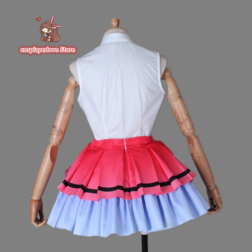 Lovelive Солнечный свет Aqours следующий сверкающие Over the Rainbow охара Мари Косплэй костюм; карнавальный костюм на Хэллоуин и Рождество; костюм
