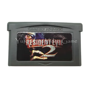

ResidentEvil2 Video Game Cartridge Card for Nintendo GBA Series Consoles US English Language
