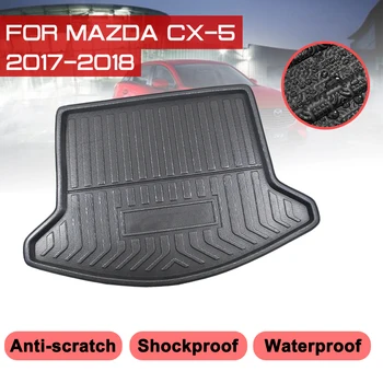

Car Floor Mat Carpet Rear Trunk Anti-mud Cover For Mazda CX-5 2017 2018