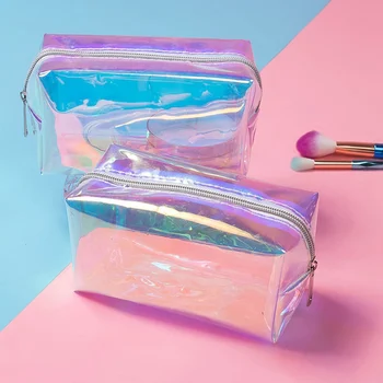 

1 PC Laser Cosmetic Makeup Bag Cosmetic Toiletry Bag Cosmetic Bag Travel Makeup Tools Brush Holder Bag Organizer Dropship New