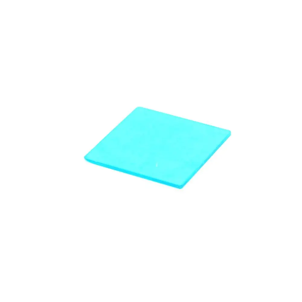 New blue filter size 60x60mm tempered QB21 BG38 glass for projector | Инструменты