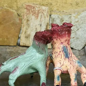 

Voice Activated Electric Crawling Hand Toy Creepy Realistic Fake Broken Hands For Halloween Decorations April Fools' Day Prank