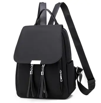 

YILUNXI Travel women's bagpack Shopping lady's backpacks Simple campus style female schoolbag Pure color woman shoulder bags