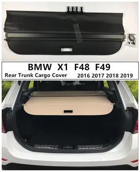 

Rear Trunk Cargo Cover For BMW X1 F48 F49 2016 2017 2018 2019 High Qualit Security Shield Auto Accessories