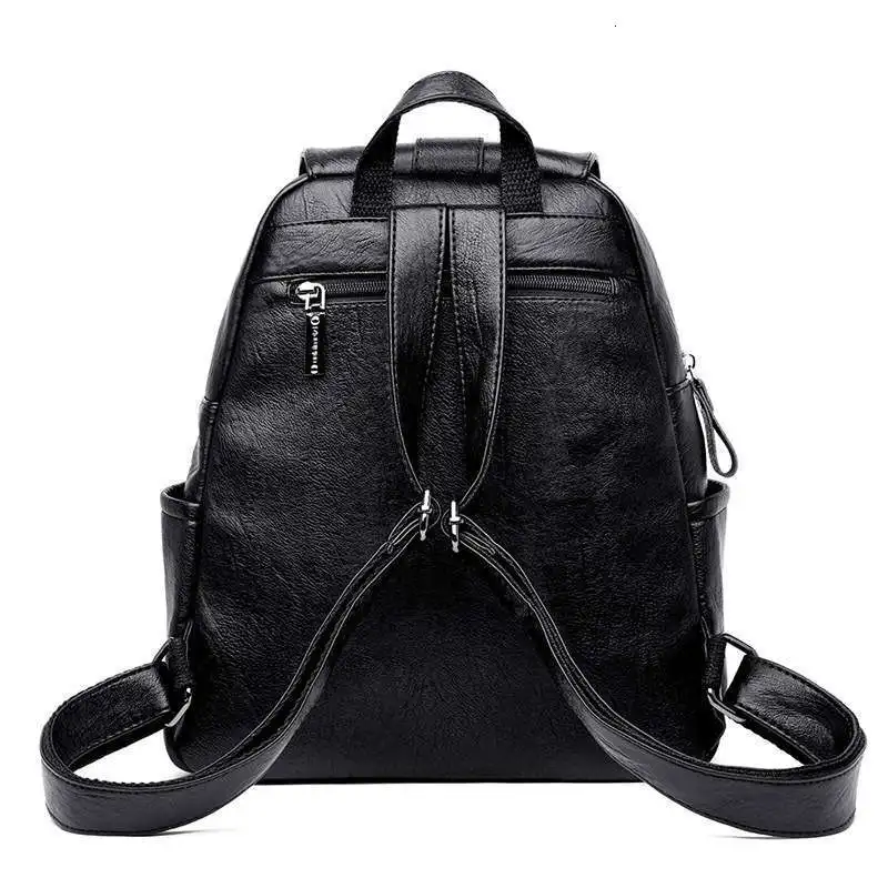 Женские кожаные рюкзаки, высокое качество, Sac A Dos, школьные сумки для девочек, для путешествий, Дамский рюкзак, твердые, большой емкости, рюкзаки для женщин