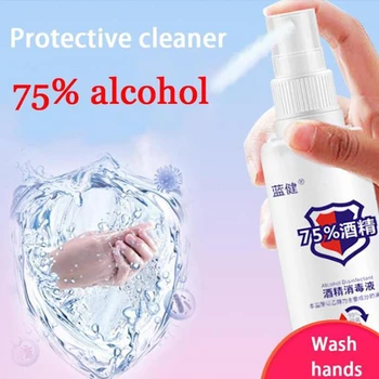 

100ML Portable Alcohol Hand Sanitizer Gel Antibacteria Moisturizing Liquid Disposable No Clean Waterless Antibacterial Hand Soap