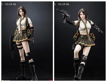 

Female Figure Cross Fire Double Agent ZERO Action Figure Full Set VC-CF-04 1/6 Scale Model Toy Doll For Fans Collection Gifts